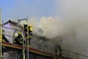 Dachstuhlbrand Koeln Poll Geislarerstr P235